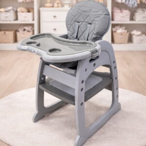 Silla de Comer 2 en 1 con Mesa de Bloques – Diversión y Funcionalidad en un Solo Producto