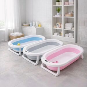 Bañera Plegable Compacta para Bebé