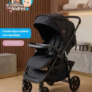 Coche Tipo Maleta con Bandeja – Práctico, Compacto y Funcional