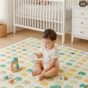 Alfombra de Gateo para Bebé – Comodidad, Seguridad y Diversión