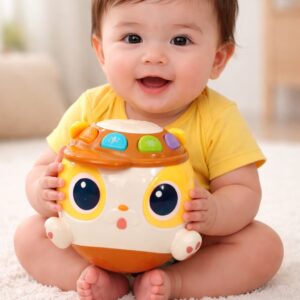 Diversión y aprendizaje con tierno búho interactivo