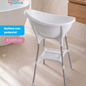 Bañera para Bebé con Pedestal – Comodidad y Seguridad al Bañar